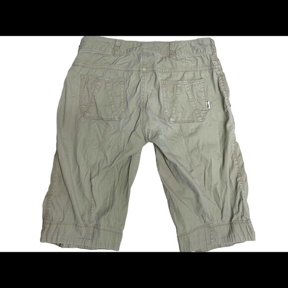 THE NORTH FACE khaki hiking Bermuda shorts size 4 - Picture 6 of 13